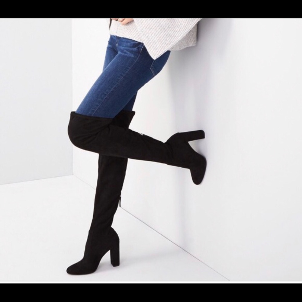 Emotions Steve Madden Thigh-high Heeled Booties